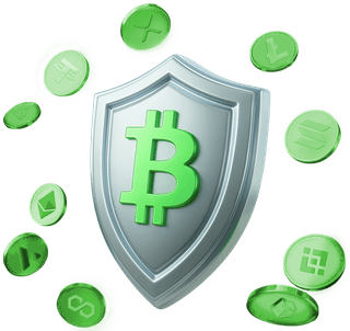 Security lock for cold storage and two-factor authentication